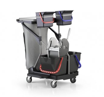 Housekeeping cleaning trolley Revolution Pulex