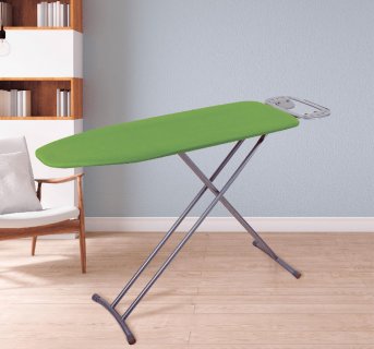 Ironing Board Eurogold 120x38 cm with gray frame and green cloth