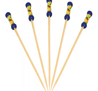 Καλαμάκια Bamboo (Sticks) για Cocktail Multi Dolphin - 100 τεμ