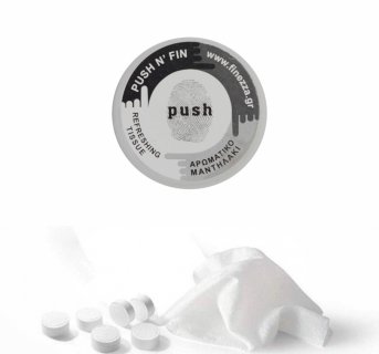 Push n' Fin ταμπλέτες συσκευασμένες - 50 τεμ/πακ